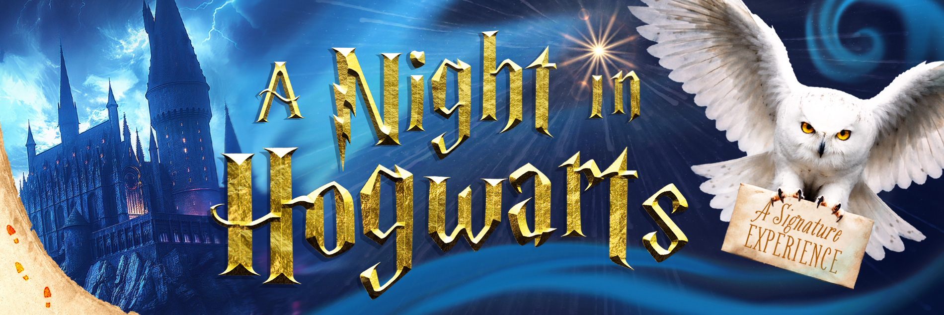 A Night in Hogwarts Banner