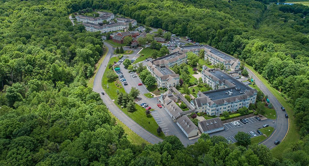 Evergreen Woods North Branford CT | Aerial