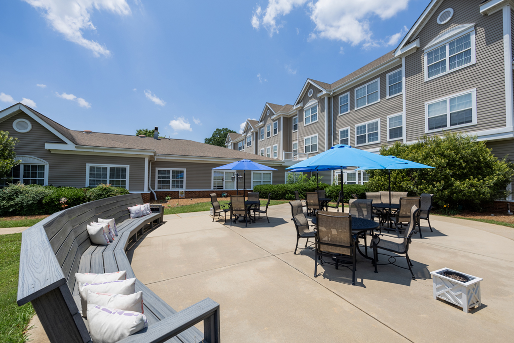 The Gables Greenville, SC | Outdoor Patio