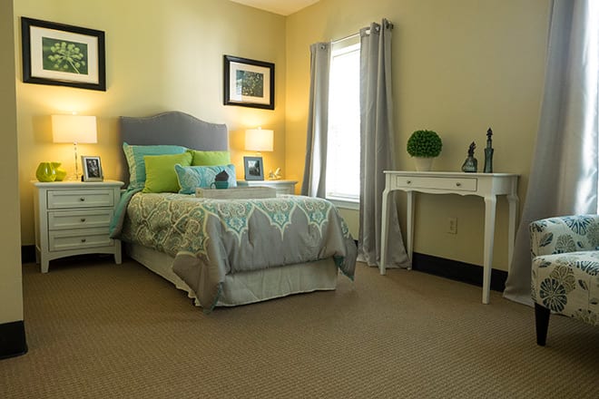 The Gables Greenville, SC | Apartment Bedroom